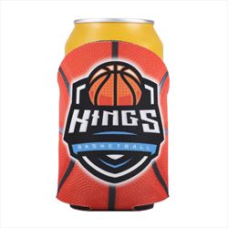 DC1000RD4CP-BSKT Basketball Can Cooler With Full Color Custom Imprint